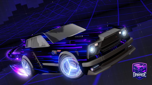 A Rocket League car design from D_8170