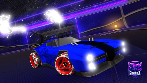 A Rocket League car design from HollowREV