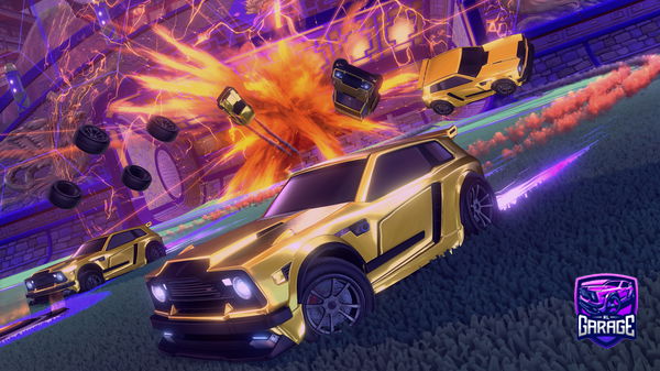 A Rocket League car design from KoKichaG