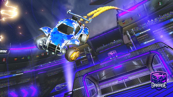 A Rocket League car design from St33z