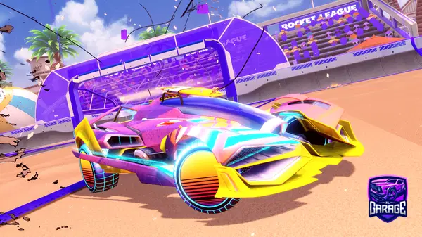 A Rocket League car design from Disposable_Racer