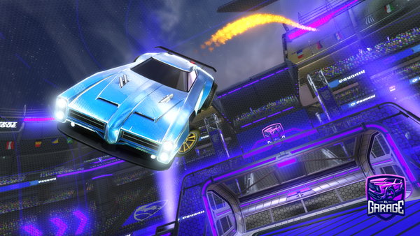 A Rocket League car design from mygman60