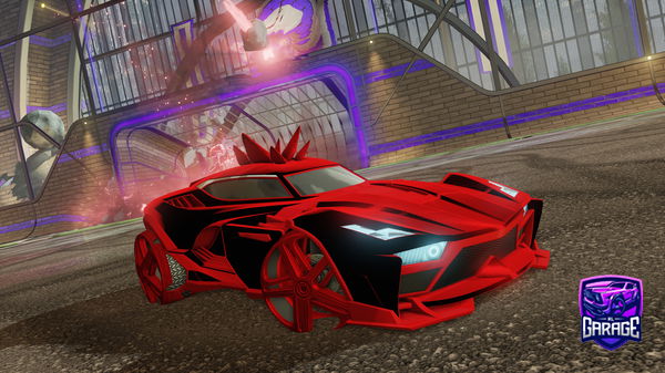 A Rocket League car design from RocketForget