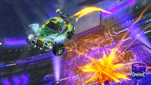 A Rocket League car design from 6Poizon