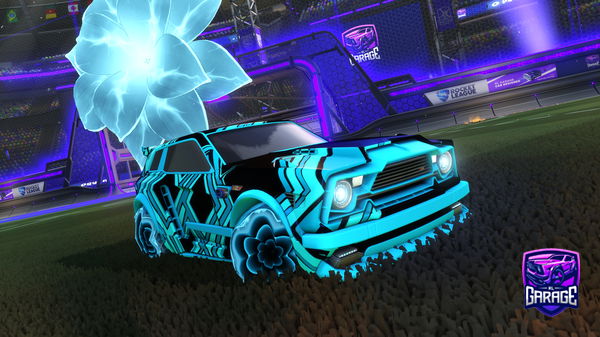 A Rocket League car design from ChappyDaBoi3