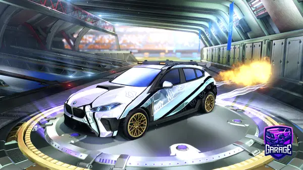 A Rocket League car design from Moonlight_FrFr