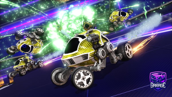 A Rocket League car design from Corbeaux635