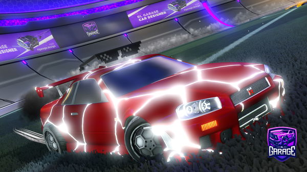 A Rocket League car design from Walker47689