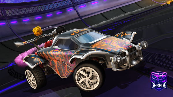 A Rocket League car design from Pulse_Volta