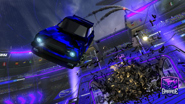 A Rocket League car design from Wizardeau