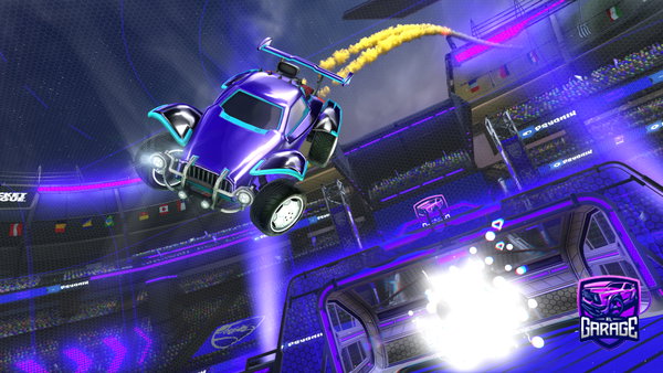 A Rocket League car design from guccixd5816