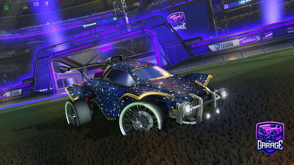 A Rocket League car design from TradeCity