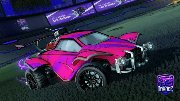 A Rocket League car design from scoobmutt