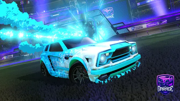 A Rocket League car design from TTV_AI_GOAT