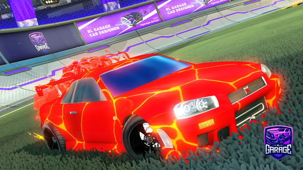A Rocket League car design from brown_charizard
