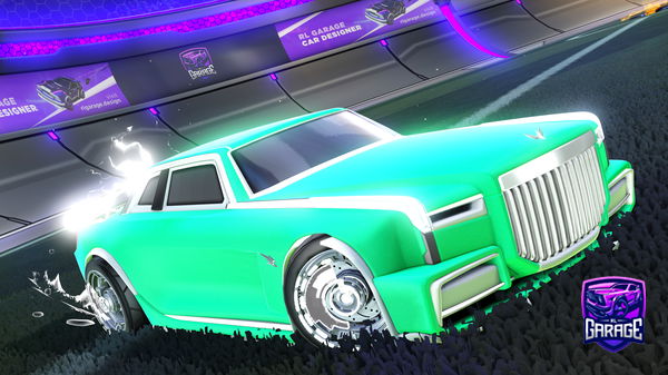 A Rocket League car design from vArial7