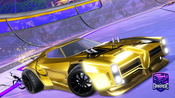 A Rocket League car design from Capybara_RL