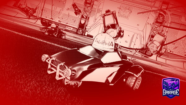 A Rocket League car design from Sandra257