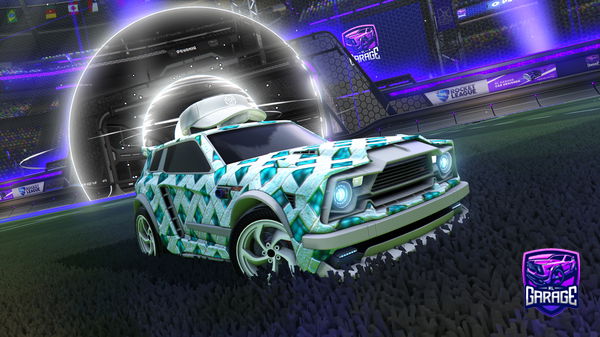 A Rocket League car design from Antagunist