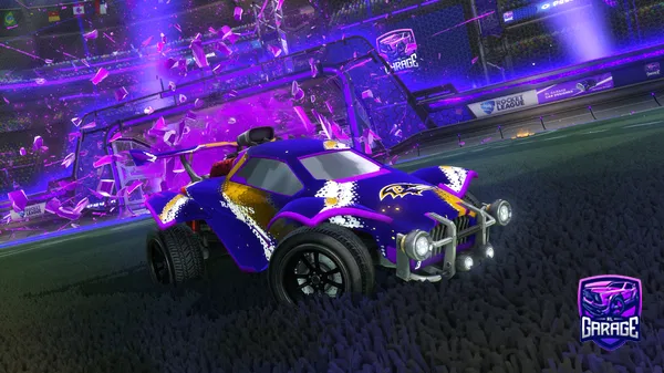A Rocket League car design from cr4shedd