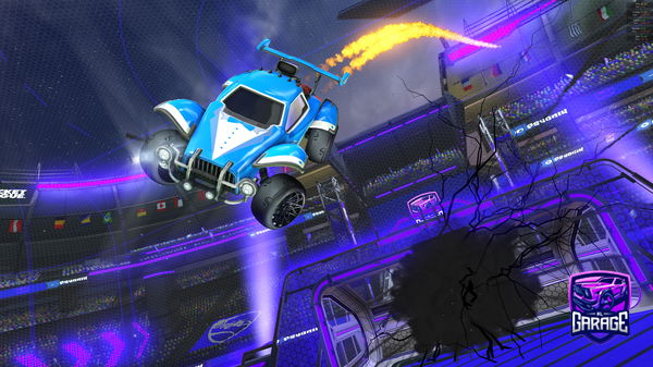 A Rocket League car design from XxzerosxX