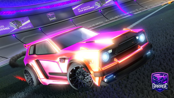 A Rocket League car design from Ilan27