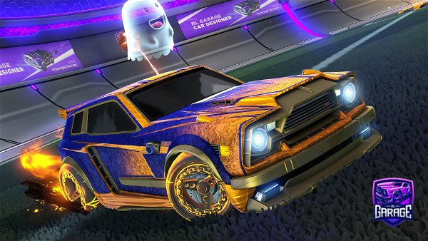 A Rocket League car design from ruhroh