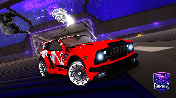 A Rocket League car design from RosendalTV