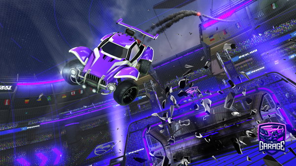 A Rocket League car design from Superslayer820