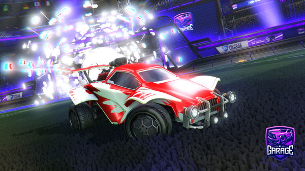 A Rocket League car design from Cosmikledg