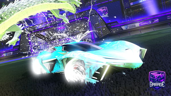 A Rocket League car design from ljfydyofot