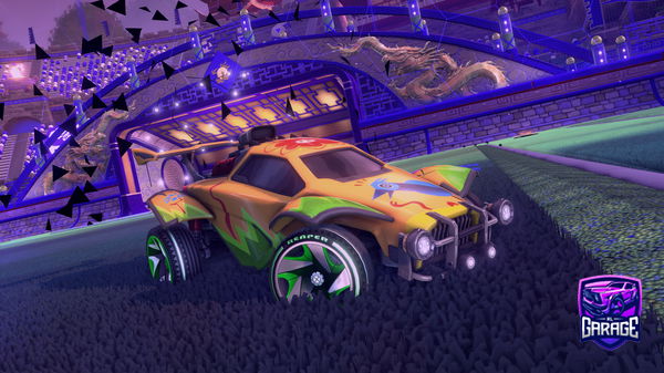 A Rocket League car design from radishsoup