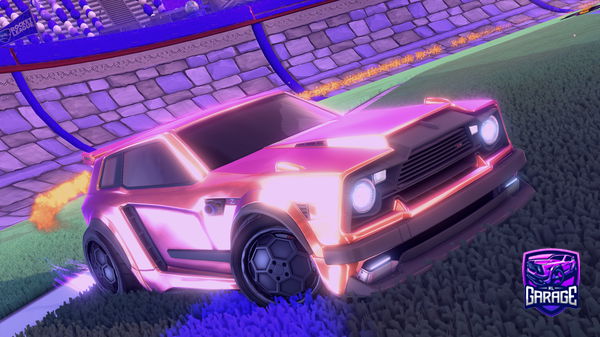 A Rocket League car design from babage21