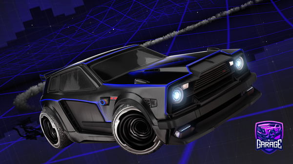 A Rocket League car design from pulse_gxdzxlla