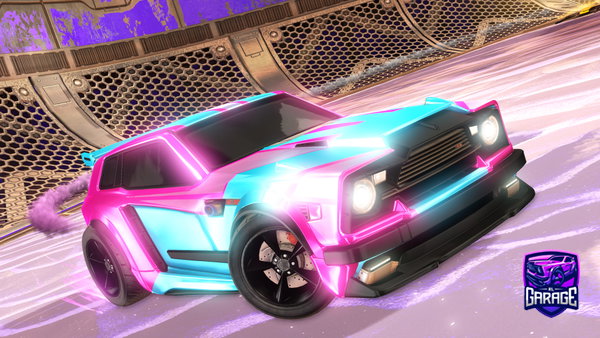 A Rocket League car design from rayle
