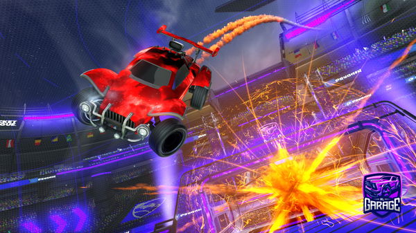 A Rocket League car design from Matti_308