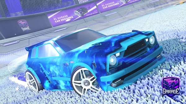 A Rocket League car design from iLuxify