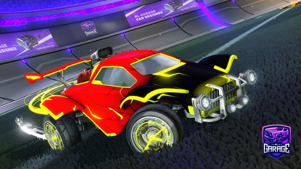 A Rocket League car design from toxicblades9631