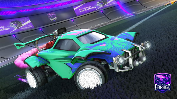 A Rocket League car design from det4646