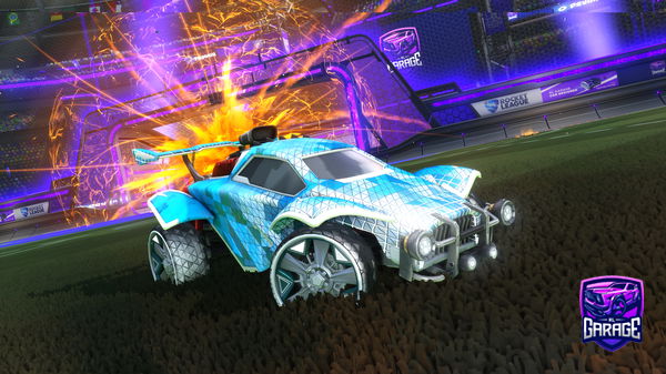 A Rocket League car design from TheBooonerxp
