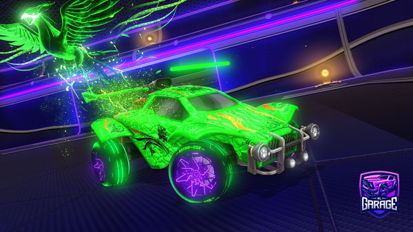 A Rocket League car design from Coldhd93k