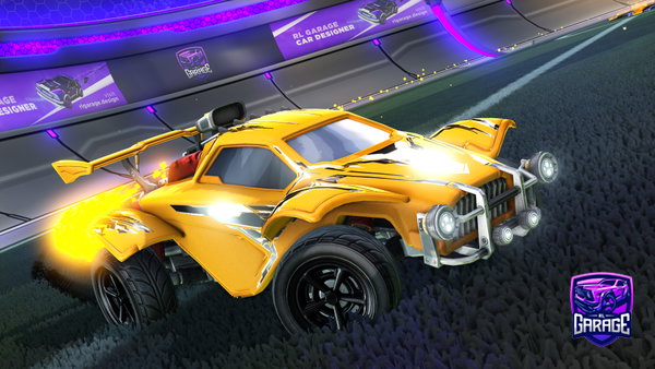 A Rocket League car design from H0TP0T