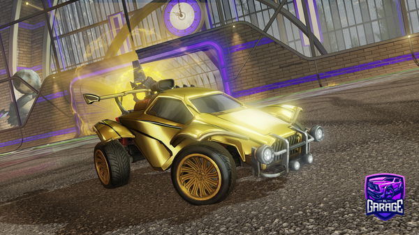 A Rocket League car design from JoltyUwU