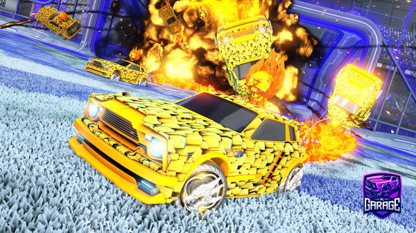 A Rocket League car design from mohrealboy