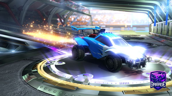 A Rocket League car design from thefuzbunny