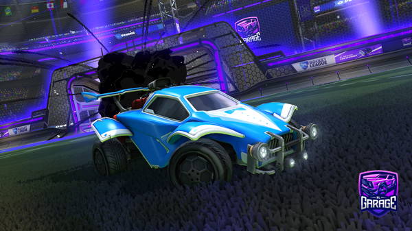 A Rocket League car design from Notrixsit