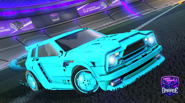 A Rocket League car design from JudeDaDude1