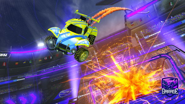 A Rocket League car design from AspectMonkey