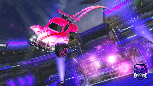 A Rocket League car design from jsplbg