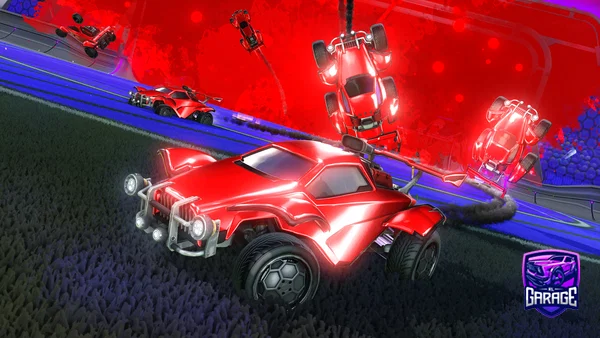 A Rocket League car design from MrC4tts